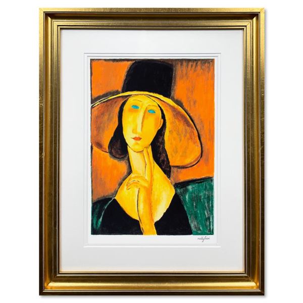 Protrait Of A Woman With Hat by Modigliani, Amedeo