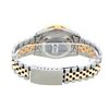 Image 5 : Rolex Mens Two Tone Black String 3CTW Channel Set Diamond Datejust Wristwatch 36