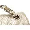 Image 6 : Chanel Silver Crinkle Flap Shoulder Bag
