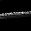 Image 2 : 8.03 ctw Diamond 14K White Gold Tennis Bracelet