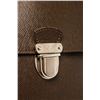 Image 5 : Louis Vuitton Brown Ardoise Luka Taiga Leather Shoulder Bag