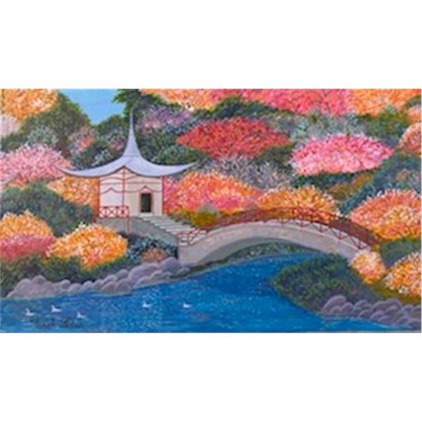 Japanese Garden by Fanch Ledan Original