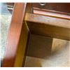 Image 2 : Pair of Hardwood Side Tables 23Wx27Dx23H each