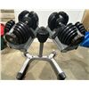 Image 5 : Nautilus Adjustable Weights Set 5-52.5lbs