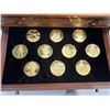 Image 6 : Leonardo Da Vinci 50 Coin Set, Each Coin is 64.3g 24K Gold Plated over 92.5% Silver, CoA Included