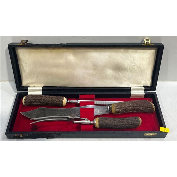 United Kingdom Cutlery Stag Knife Set