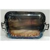 Image 3 : Large Silver Plated Serving Tray 26x15