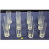 Image 1 : 12 Tall Narrow Glasses