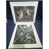 Image 1 : John Stone, Blackcapped Chickadees & Cedar Waxwings Prints