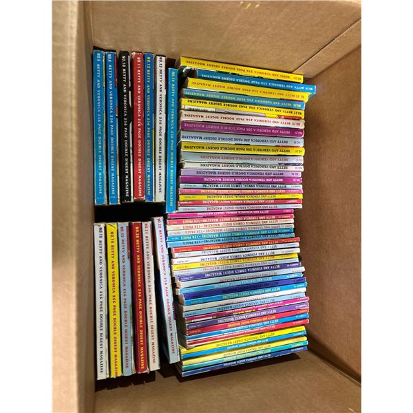 Box of Betty and Veronica Digest and Double Digest Comics