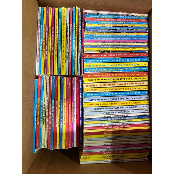 Box of Archie & Jughead Digest and Double Digest Comics
