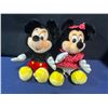 Image 1 : Mickey & Minnie Dolls from the 1990s