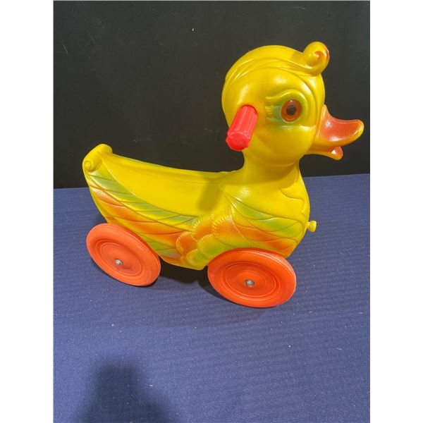 Children's Rideable Rolling Duck Toy