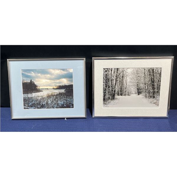 Snowy Landscape Photographs, 10Wx8H