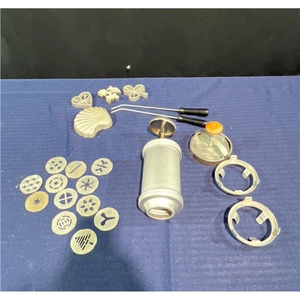 Vintage Androck Cookie Cutters and Cake Decorating Supplies