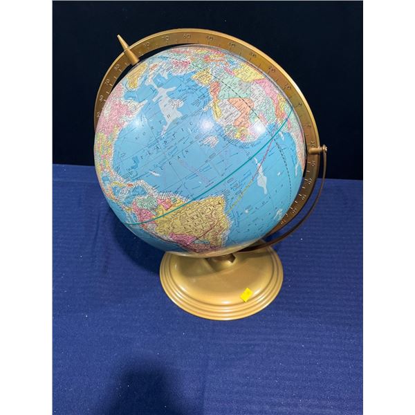 "Cram's Scope-O-Sphere" 12inch World Globe from Nov1975-Jul1976