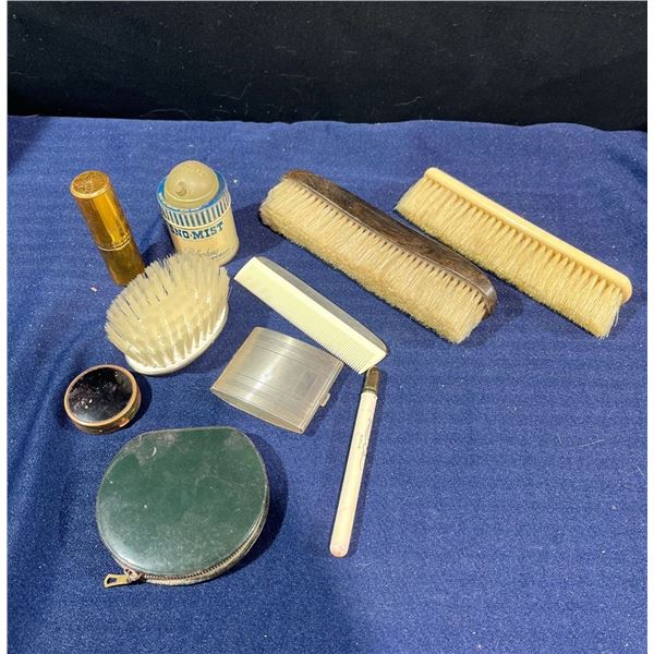 Collection of Vintage Cosmetics and Grooming Supplies