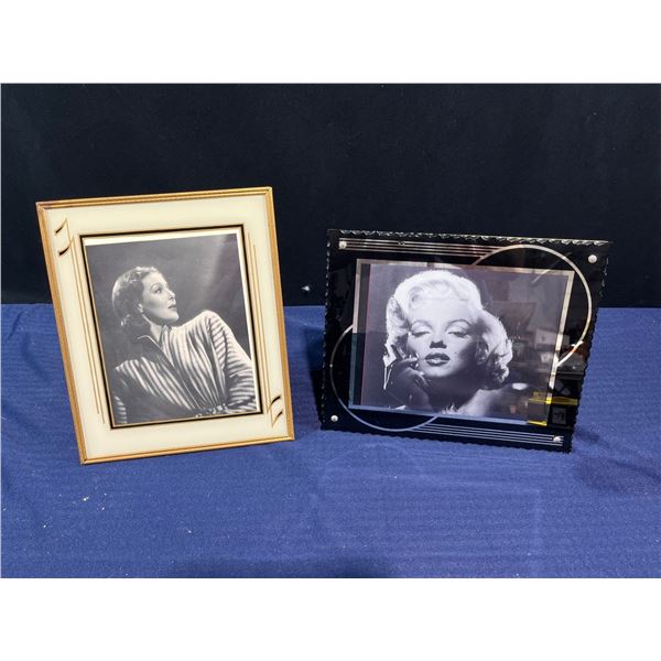 Marilyn Monroe and Loretta Young Headshots