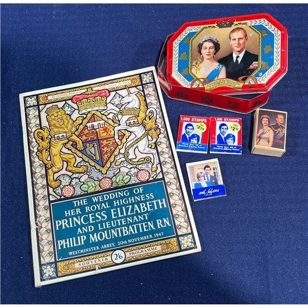 Royal Wedding (Elizabeth II & Philip and Charles & Diana) Souvenirs