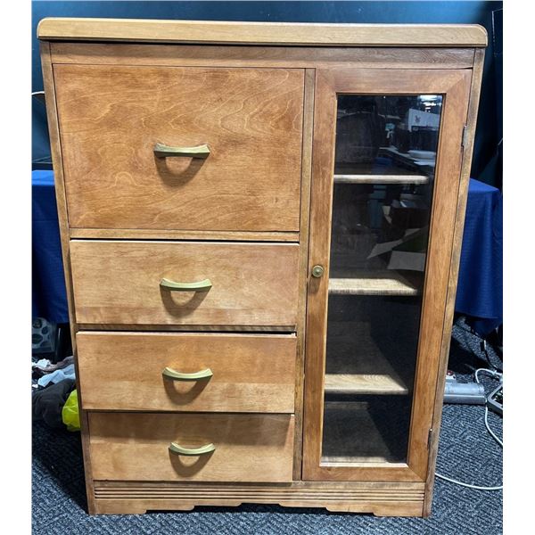 Storage Cabinet with a Writing Desk