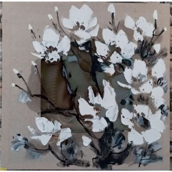 Pictures of Flowers on Canvas