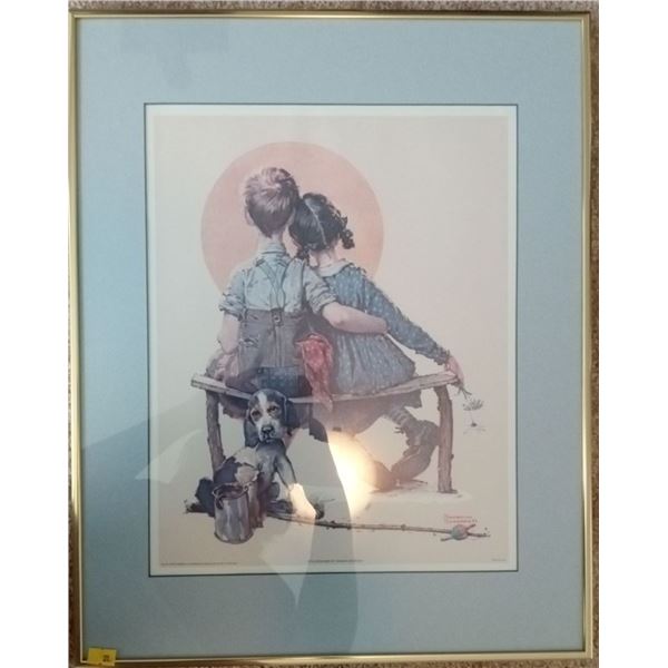 Norman Rockwell Print 16x20