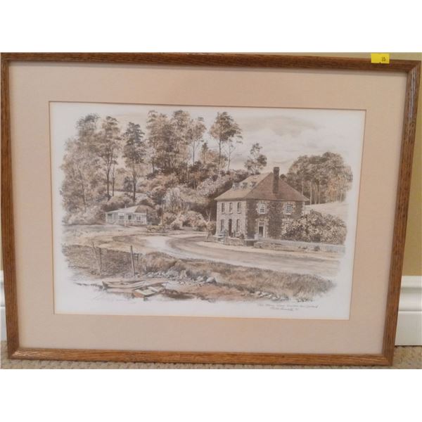 New Zealand Cottage Print 20x15