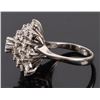 Image 3 : ~2.43CTW DIAMOND 14K WHITE GOLD COCKTAIL RING