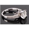 Image 5 : 2.03 CT BRILLIANT RND. LAB DIAMOND BRIDAL SET