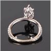 Image 3 : 1.07CT VS1 DIAMOND 14K WHITE GOLD RING W/ COA