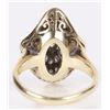 Image 5 : 0.48CTW DIAMOND 14K YELLOW GOLD LADIES RING