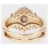 Image 3 : 14K YELLOW GOLD DIAMOND LADIES BRIDAL SET