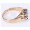 Image 2 : ~2.0CT SAPPHIRE 10K GOLD MEN'S RING