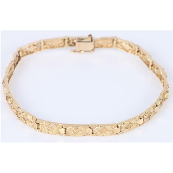 14K YELLOW GOLD  LADIES BRACELET