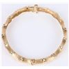 Image 1 : 14K YELLOW GOLD LADIES BANGLE BRACELET
