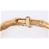 Image 2 : 14K YELLOW GOLD LADIES BANGLE BRACELET
