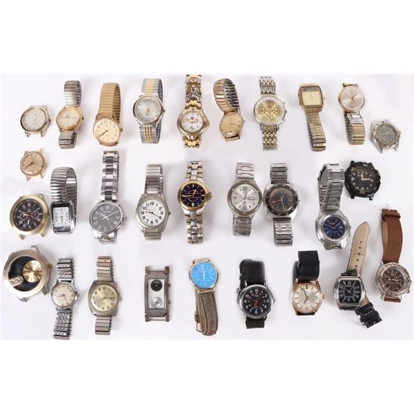 ASSORTED BRAND COLLECTIBLE MEN'S WATCHES