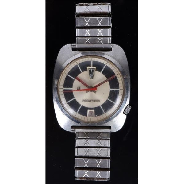 BULOVA ACCUTRON STAINLESS MEN'S WRISTWATCH