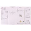 Image 8 : 5.08CTW LG DIAMOND 14K WHITE GOLD EARRINGS CERT.