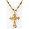 Image 2 : 22K YELLOW GOLD SOLID RELIGIOUS NECKLACE