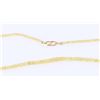 Image 2 : ~35.0CTW YELLOW SAPPHIRE 18K GOLD CLASPED NECKLACE