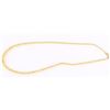 Image 3 : ~35.0CTW YELLOW SAPPHIRE 18K GOLD CLASPED NECKLACE