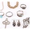 Image 3 : STERLING SILVER ASSORTED LADIES JEWELRY - (13)