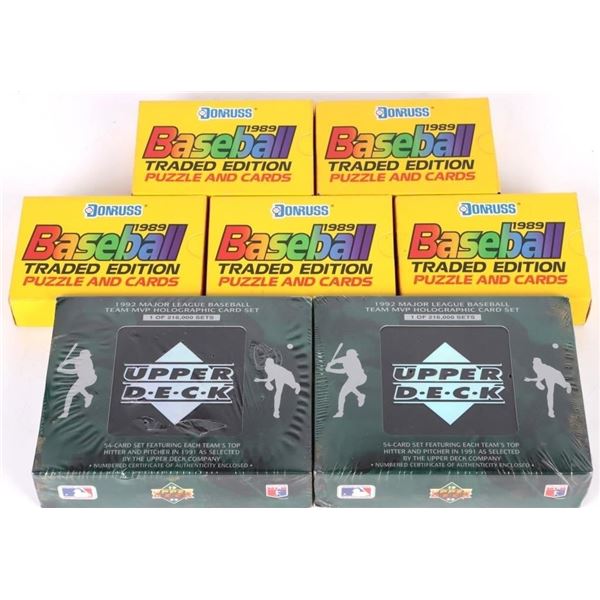 FACTORY SEALED LIMITED EDITION BASEBALL CARD PACKS