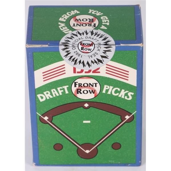 1992 FRONT ROW DRAFT PICKS FACTORY SEALED JETER!