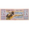Image 1 : 1956 FLORIDA STATE VS WAKE FOREST UNUSED TICKET