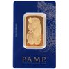.9999 FINE GOLD PAMP 1OZ SUISSE SEALED BAR