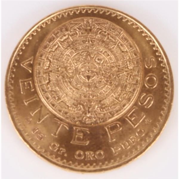 1959 $20 GOLD PESOS FROM MEXICO CITY MINT