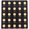 Image 2 : 2017 MAPLEGRAM25 PURE YELLOW GOLD MINI COIN SET