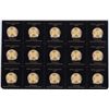 Image 4 : 2017 MAPLEGRAM25 PURE YELLOW GOLD MINI COIN SET